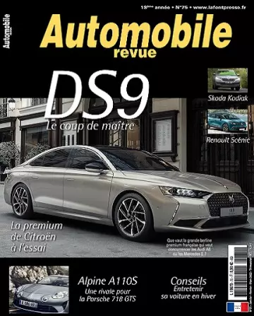Automobile Revue N°75 – Janvier-Mars 2022 [Magazines]