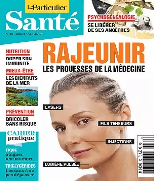 Le Particulier Santé N°40 – Juillet-Août 2020  [Magazines]