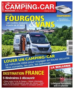 Camping-Car Magazine N°331 – Juillet 2020 [Magazines]