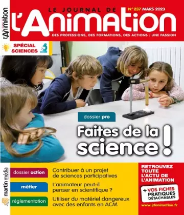 Le Journal De L’Animation N°237 – Mars 2023  [Magazines]