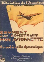 COMMENT J'AI CONSTRUIT MON AVIONNETTE  [Livres]