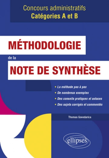Méthodologie de la note de synthèse [Livres]