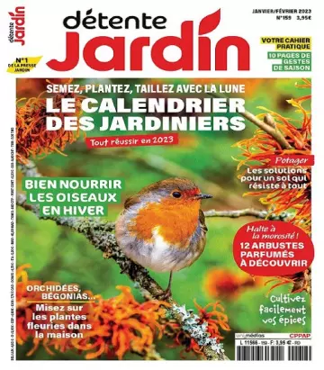 Détente Jardin N°159 – Janvier-Février 2023 [Magazines]