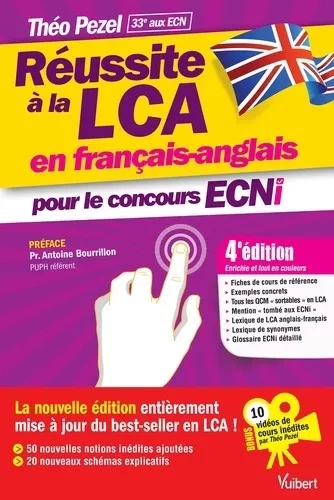 REUSSITE A LA LCA EN FRANCAIS-ANGLAIS : POUR LE CONCOURS ECNI (4ÈME EDITION) [Livres]