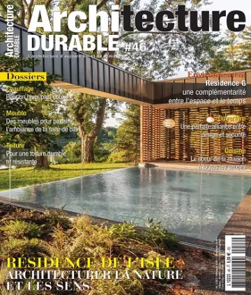 Architecture Durable N°46 – Août-Septembre 2021  [Magazines]