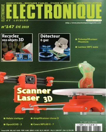 Electronique et Loisirs Magazine N°147 – Été 2019  [Magazines]