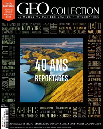 Geo Collection N°9 – Mars-Mai 2019  [Magazines]