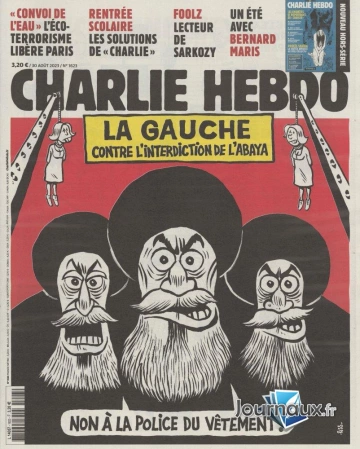 Charlie Hebdo N° 1623 du 30 août 2023  [Journaux]
