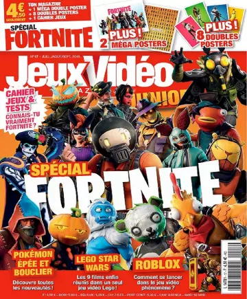 Jeux Vidéo Magazine Junior N°17 – Juillet-Septembre 2019 [Magazines]