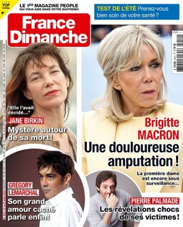 France Dimanche N°4012 Du 21 au 27 Juillet 2023  [Magazines]