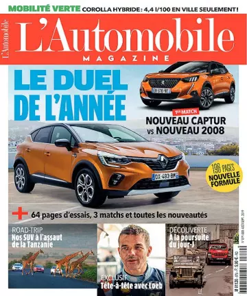 L’Automobile Magazine N°879 – Août-Septembre 2019 [Magazines]
