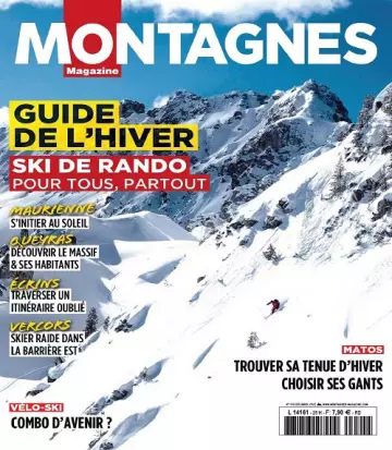 Montagnes Magazine N°510 – Décembre 2022 [Magazines]