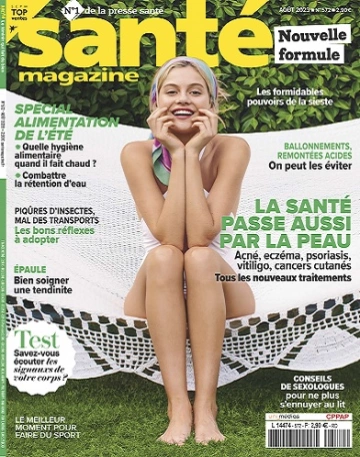 Santé Magazine N°572 – Août 2023  [Magazines]