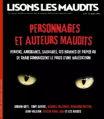 Lisons Les Maudits N°70 Du 12 Juillet 2021  [Magazines]