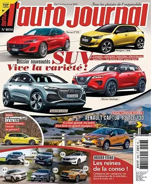 L’Auto-Journal N°1056 Du 9 Avril 2020  [Magazines]