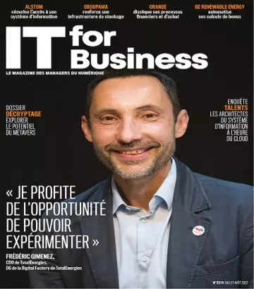 IT for Business N°2274 – Juillet-Août 2022 [Magazines]