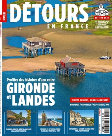 Détours en France N°249 – Juillet-Août 2023  [Magazines]