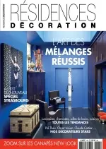 Residences Decoration N°138 - Novembre-Décembre 2017 [Magazines]