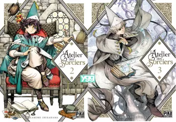 L'ATELIER DES SORCIERS (SHIRAHAMA) - VOLUMES 2 ET 3 [Mangas]