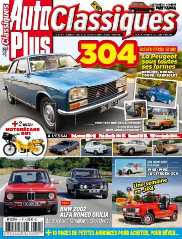 Auto Plus Classiques - Octobre-Novembre 2019 [Magazines]