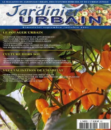 Le Jardinier Urbain N°1 – Septembre-Octobre 2021  [Magazines]
