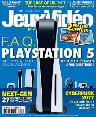 Jeux Vidéo Magazine N°234 – Juillet 2020  [Magazines]