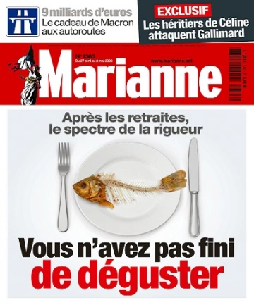 Marianne N°1363 Du 27 Avril 2023  [Magazines]
