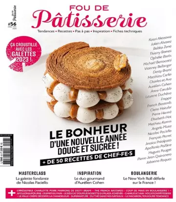 Fou De Pâtisserie N°56 – Janvier-Février 2023 [Magazines]