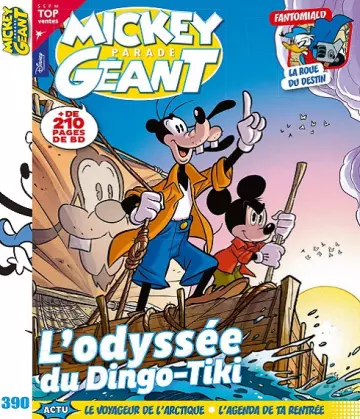 Mickey Parade Géant N°390 – Septembre-Octobre 2022  [Magazines]