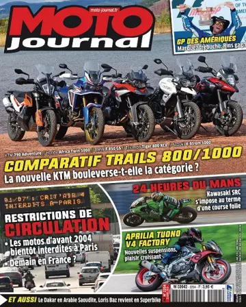 Moto Journal N°2254 Du 25 Avril 2019  [Magazines]