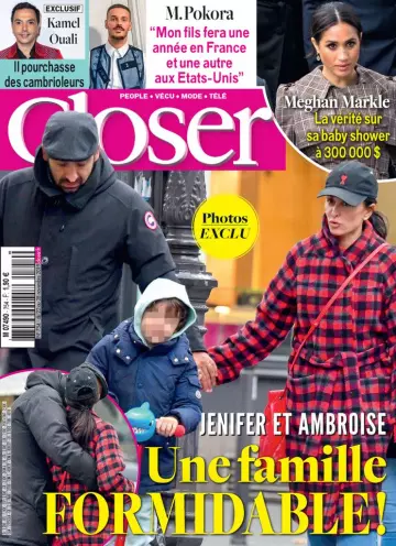Closer France - 22 Novembre 2019  [Magazines]