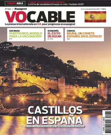Vocable Espagnol N°846 Du 9 Décembre 2021 [Magazines]