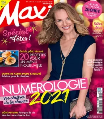 Maxi N°1781 Du 14 au 20 Décembre 2020  [Magazines]