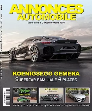 Annonces Automobile N°323 – Avril 2020 [Magazines]