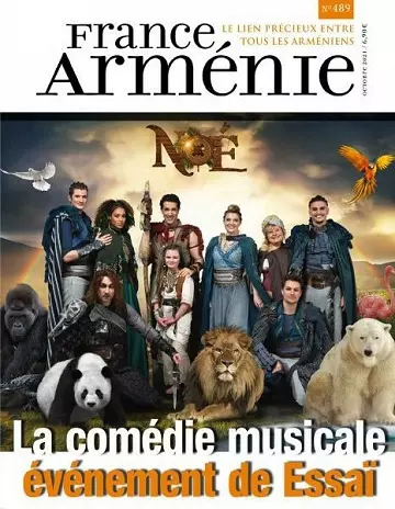 France Arménie N°487 – Octobre 2021  [Magazines]