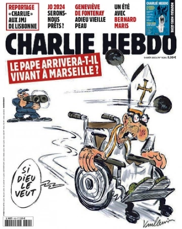 Charlie Hebdo N°1620 Du 9 au 15 Août 2023 [Journaux]