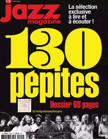 Jazz Magazine N°762 – Août 2023 [Magazines]