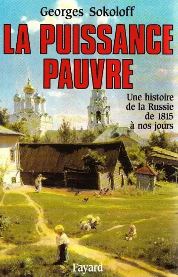 LA PUISSANCE PAUVRE - GEORGES SOKOLOFF  [Livres]