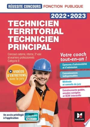 Technicien territorial / principal - 2022-2023 - Préparation complète [Livres]