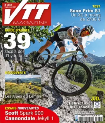 VTT Magazine N°362 – Septembre 2021  [Magazines]