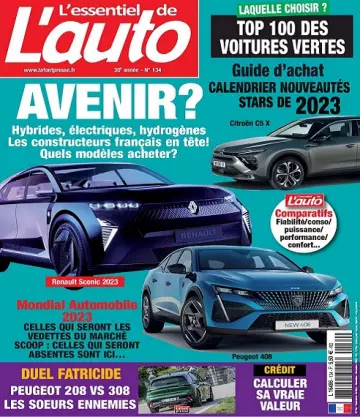 L’Essentiel De L’Auto N°134 – Octobre-Décembre 2022  [Magazines]
