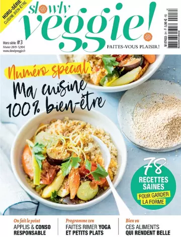 Slowly Veggie Hors Série N°3 – Février 2019 [Magazines]
