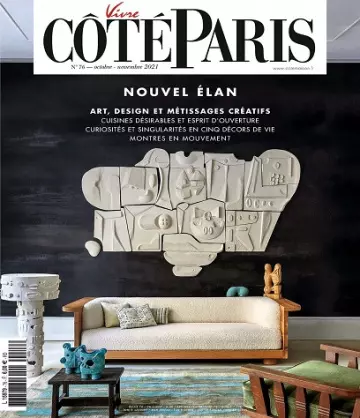Vivre Côté Paris N°76 – Octobre-Novembre 2021  [Magazines]