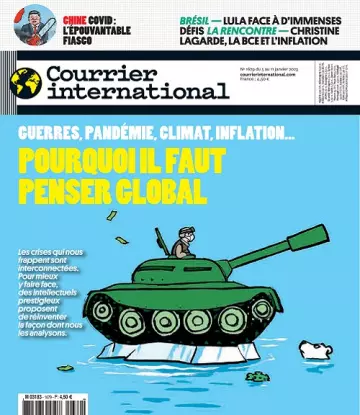 Courrier International N°1679 Du 5 au 11 Janvier 2023  [Magazines]