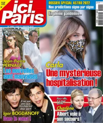 Ici Paris N°3992 Du 5 au 11 Janvier 2022  [Magazines]
