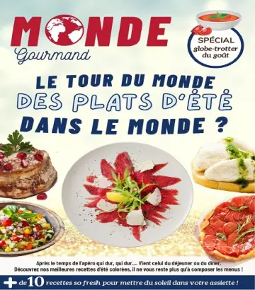 Monde Gourmand N°50 – Juillet 2022  [Magazines]
