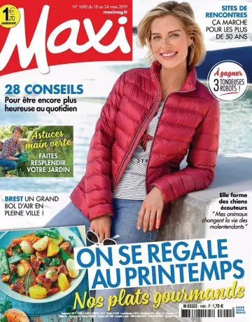 Maxi N°1690 Du 18 au 24 Mars 2019 [Magazines]