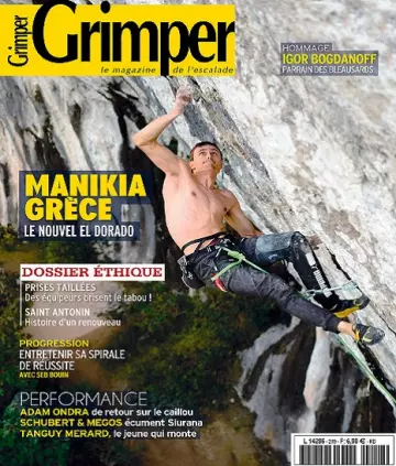 Grimper N°219 – Mars-Avril 2022  [Magazines]