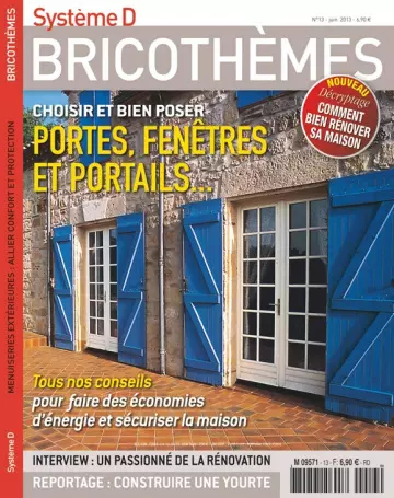 Système D Bricothèmes N°13 – Choisir et Bien Poser Portes, Fenêtres et Portails  [Magazines]