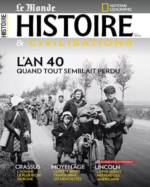 Le Monde Histoire et Civilisations N°61 – Mai 2020 [Magazines]